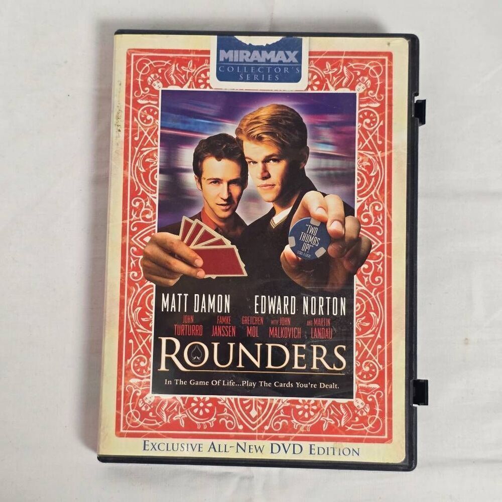 Rounders (1998, Miramax Collector’s Series DVD)